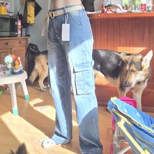 Levi's Blue Straight Leg Women's Jeans